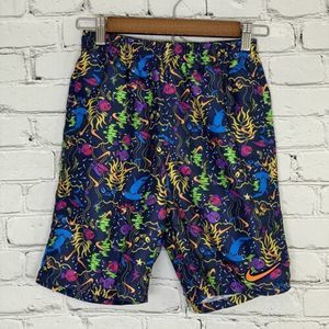 Nike Swim Boys Size L Sea Creatures Friends Fish Shorts Swim Trunks NESSC794-990